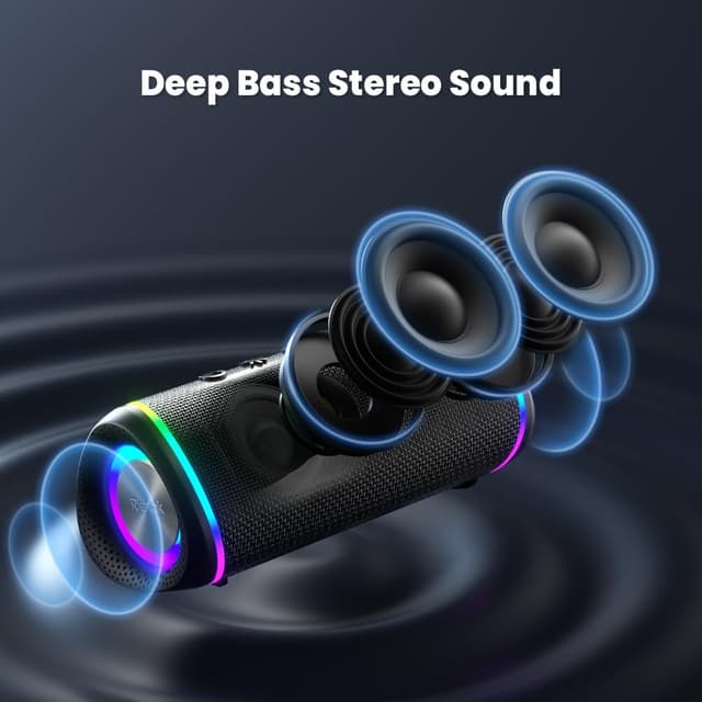 Thumbnail 4 de RIENOK 30W Bluetooth portable waterproof speaker