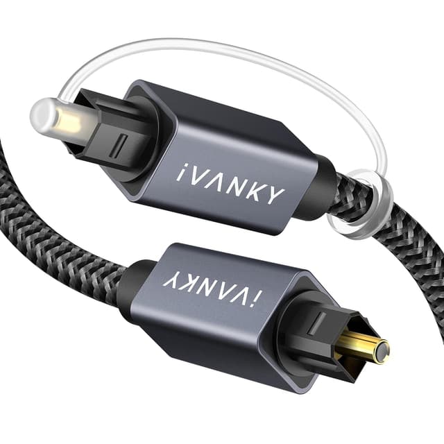 Detalle de IVANKY Optical Audio Cable 10ft Toslink