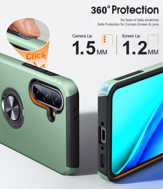 Thumbnail 5 de Samsung Galaxy A56 5G case with 360° ring