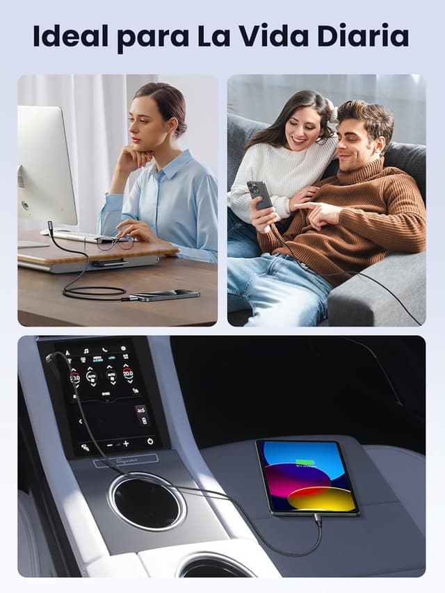 Thumbnail 7 de UGREEN Cable USB C 240W Carga Rápida para Dispositivos ⚡