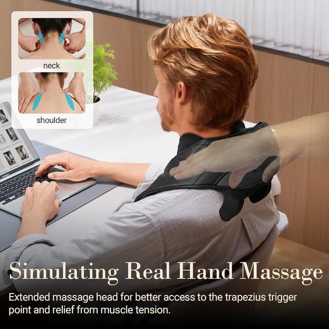 Detalle 2 de CuPiLo Cordless Neck Massager with Heat