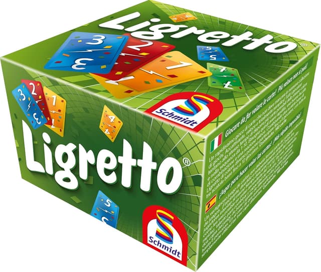 Detalle de Ligretto Green gioco di carte 15 min 🎲