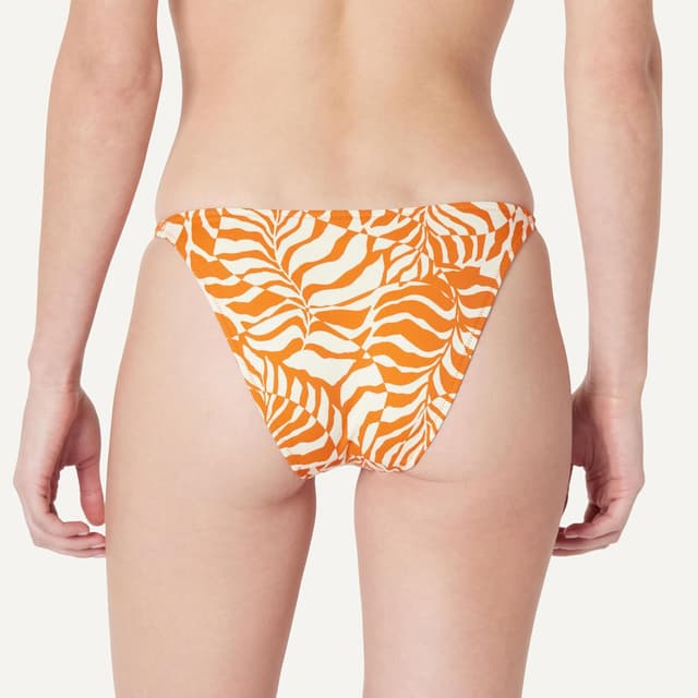 Detalle de Amazon Essentials women’s no-tie string bikini bottom with low-rise fit