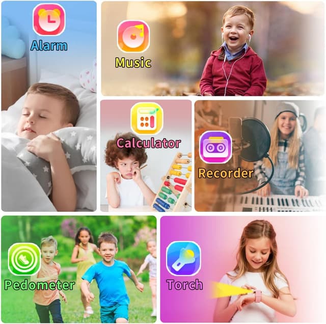 Detalle 2 de Kids Smart Watch Tixpc 39 Puzzle Games