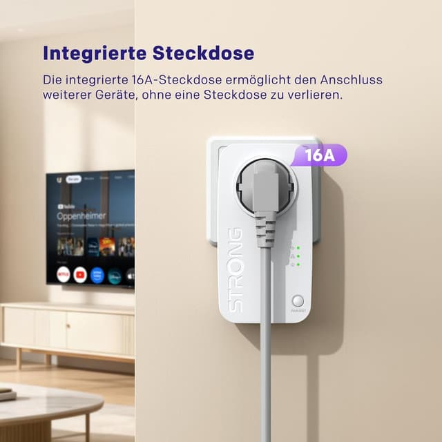 Detalle de STRONG PL600S Powerline Adapter