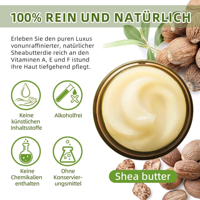 Thumbnail 1 de Sheabutter Bio Hautpflege 110 g