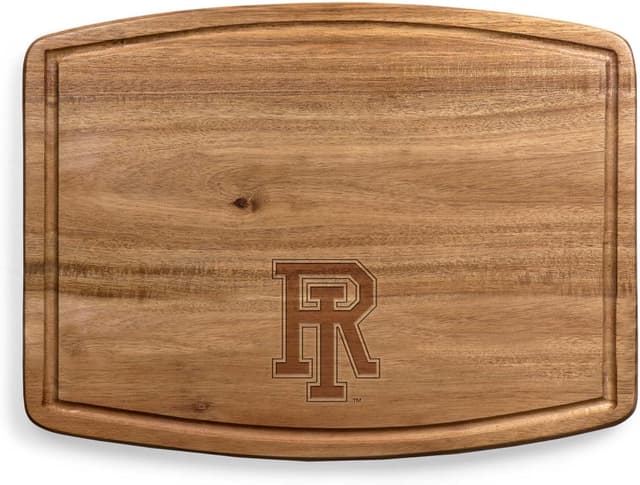 Detalle 2 de Picnic Time NCAA Oval Acacia Cutting Board & Charcuterie Set with Juice Groove