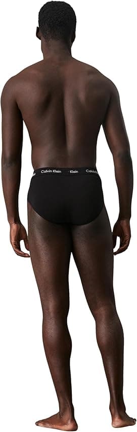 Thumbnail 1 de Calvin Klein Pack 3 Hip Briefs Hombre Algodón 🩲 Negra S