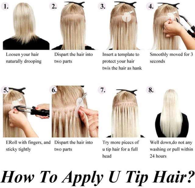 Detalle de SEGO Extension Cheratina capelli 100 ciocche