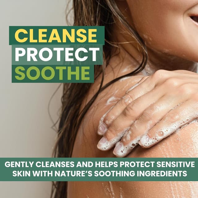 Detalle de KESMEDIK Tea Tree Body Wash MaxTherapy (2-Pack) for Itchy Skin Relief, Jock Itch & Athlete’s Foot