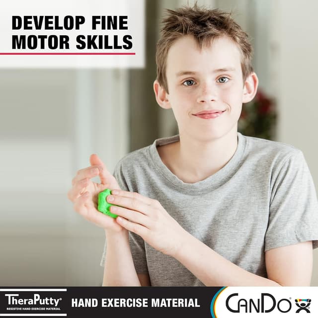 Thumbnail 4 de CanDo TheraPutty Pasta Modelar Verde 450 g 💪