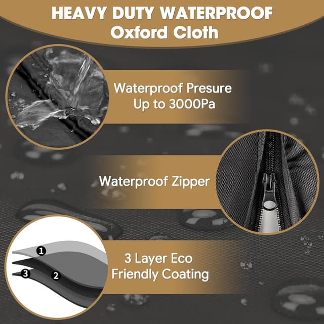 Detalle 2 de 420D Egg Chair Cover 190x115cm