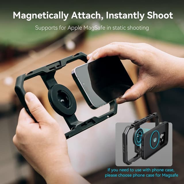 Detalle de SmallRig Cage Smartphone à dégagement rapide magnétique pour MagSafe (4299)