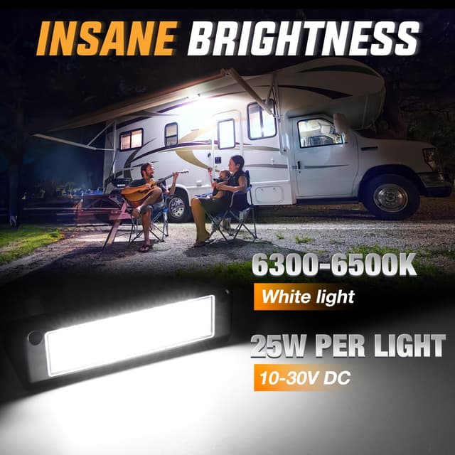 Thumbnail 2 de Nilight 9 Inch RV Porch Light 🚐