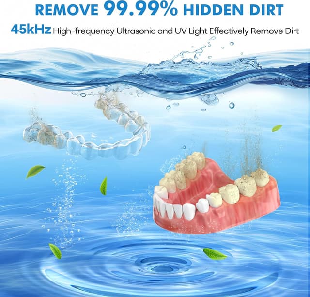 Thumbnail 1 de Upgraded Ultrasonic Retainer Cleaner 200ML