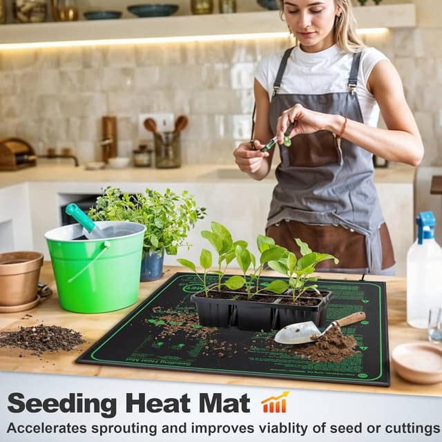 Thumbnail 6 de Mojimdo 70W Heating Mat 50x50cm for Seedlings