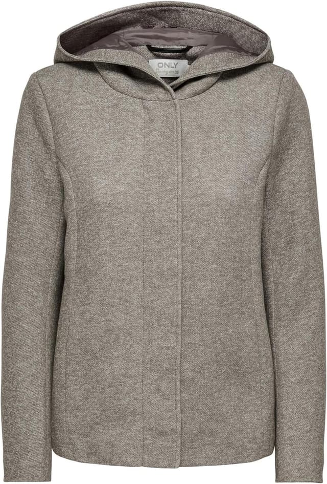 Detalle de ONLY Onlsedona Light Hood Jacket con cappuccio oversize da donna