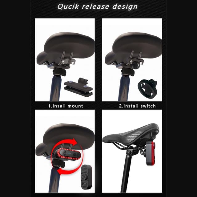 Thumbnail 5 de Bike Camera with Tail Light 1080P