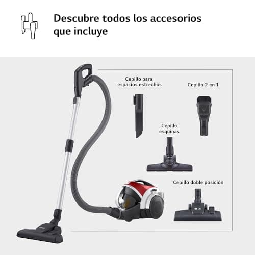 Thumbnail 1 de LG VK8506NHAG - Aspiradora Sin Bolsa 650W 🚀 Eficiencia Turbo