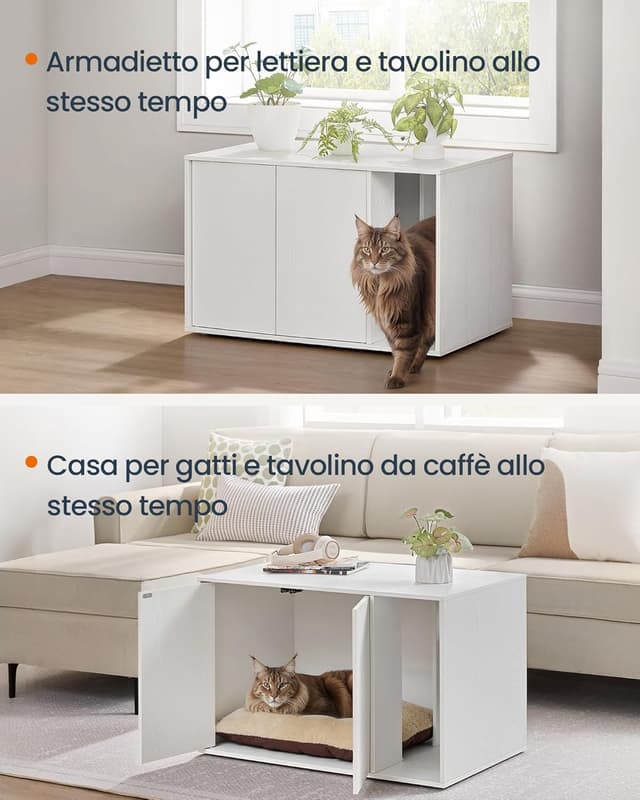 Thumbnail 5 de Songmics Home PCL013W01 Casetta Lettiera