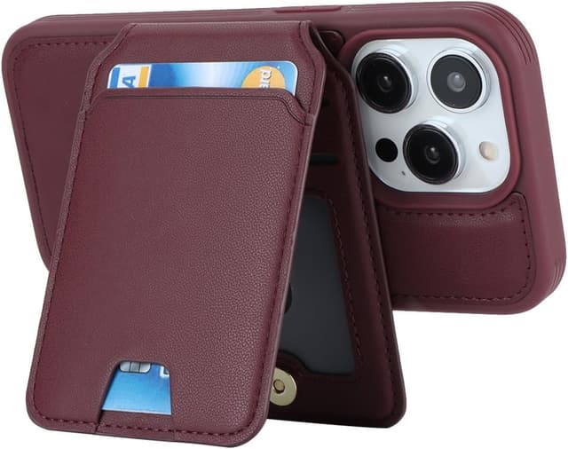 Detalle 1 de Zouzt iPhone 15 Pro wallet case, 2 in 1