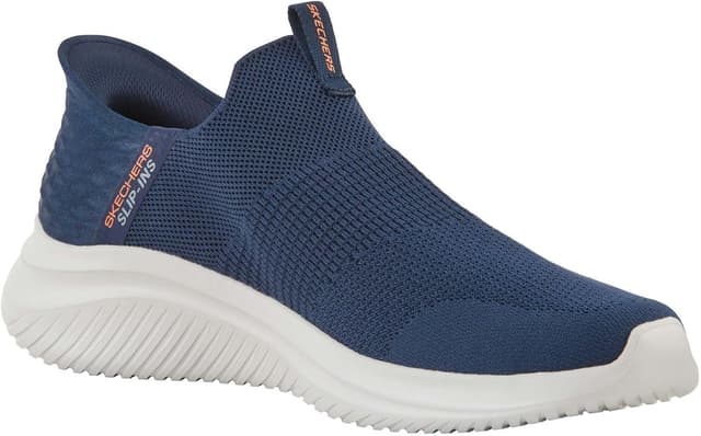 Detalle de Skechers Men’s Ultra Flex 3.0 Smooth Step Slip-On Trainers (Navy) – UK 7