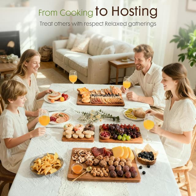 Thumbnail 5 de Astercook Bamboo Cutting Boards 3-Piece 🍽