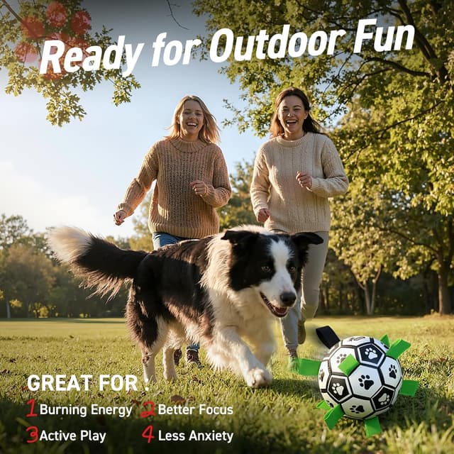 Thumbnail 1 de QDAN Dog Toys World Cup Soccer Ball 6 Inch