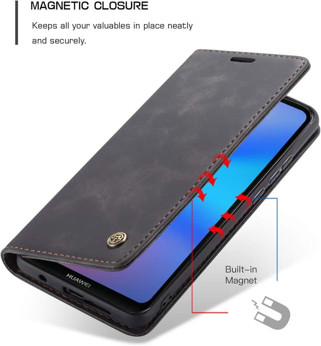 Detalle 2 de Cracedily Huawei P20 Lite wallet case