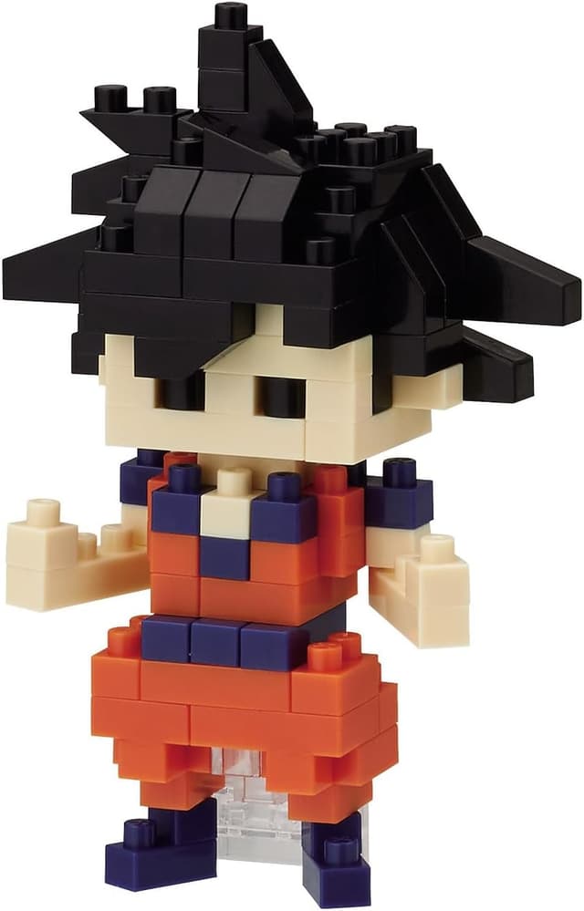 Detalle de Bandai Nanoblock Goku - Miniatura de Dragon Ball Z 🧱