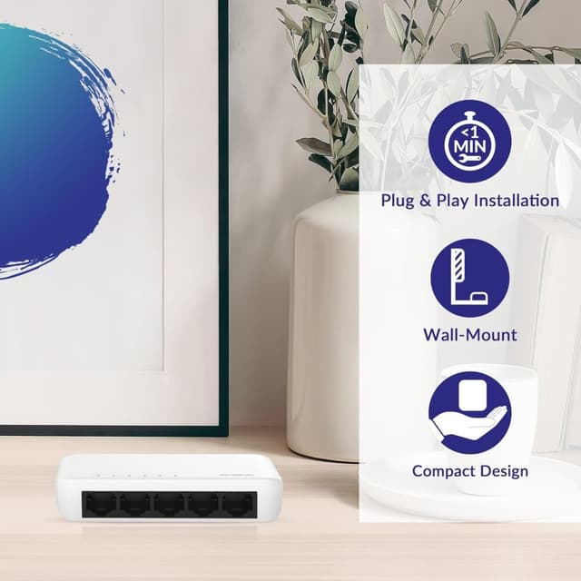 Thumbnail 2 de Strong SW8000M Switch Gigabit 8 puertos 🖧