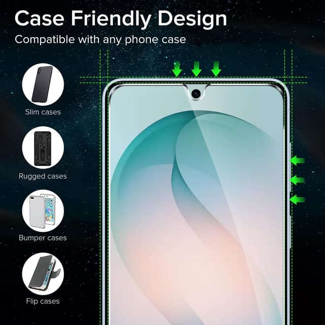 Detalle de Pack de 2 verres trempés ivoler pour Samsung Galaxy S26 Plus 5G (avec cadre d’alignement) – Protection d’écran 9H, anti-rayures, sans bulles