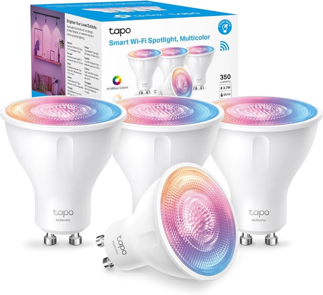 Detalle de TP-Link Tapo L630 4-pack GU10 smart bulbs
