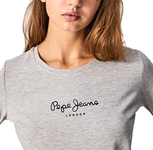Detalle de Pepe Jeans New Virginia Camiseta mujer Slim fit manga larga, XXS