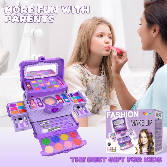 Thumbnail 5 de Kids Makeup Kit 54 Pcs Purple ๐