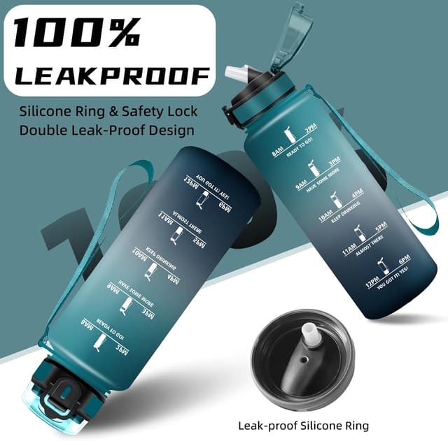 Thumbnail 4 de Botella Deportiva 1.5L Pruéba de Fugas con Pajita 💧