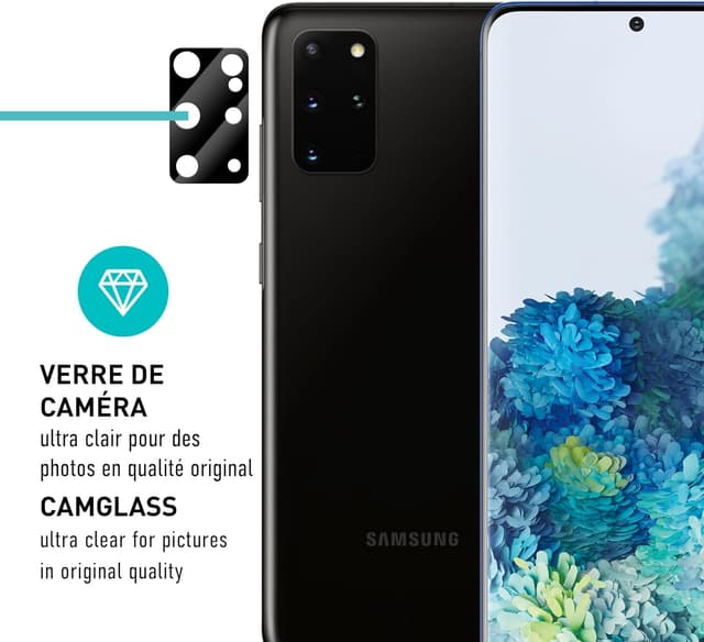 Thumbnail 6 de smartect Protecteur d’écran TPU pour Samsung Galaxy S20 Plus (2 + 2 pièces) avec protection caméra