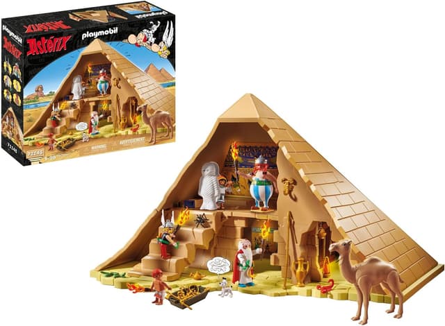 Detalle 2 de PLAYMOBIL Asterix 71829 Legionärszelt – Asterix Spielset für Kinder ab 5 Jahren