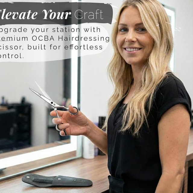 Thumbnail 6 de Foxian Hairdressing Professional 6" scissors ✂