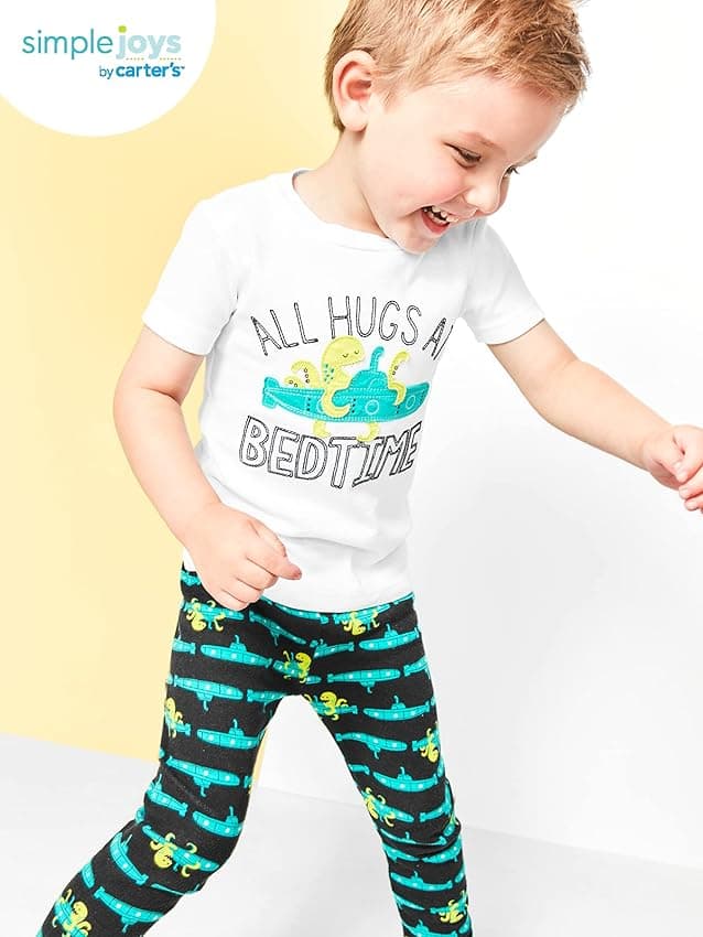 Thumbnail 3 de Simple Joys by Carter's Set de Pijamas 6 Piezas 🐙