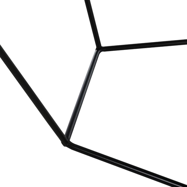 Thumbnail 6 de HOMCOM Mesa de Centro Metálica Redonda Negro