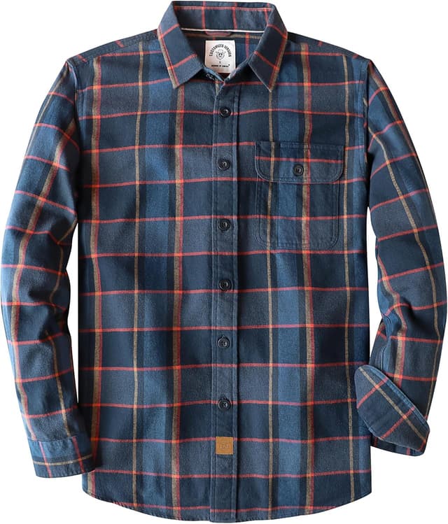 Detalle de Dubinik Flanellhemd Regular Fit, kariert