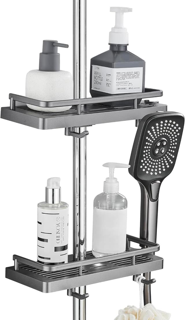 Imagen de DUFU Mensola Doccia 27x12 cm per asta 21-25mm en OfertitasTOP