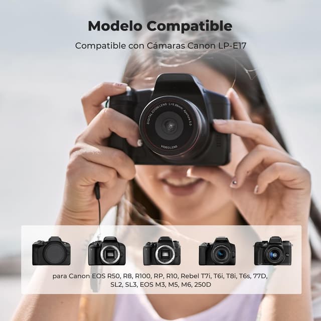 Thumbnail 1 de K&F CONCEPT LP-E17 Batteria 1250mAh