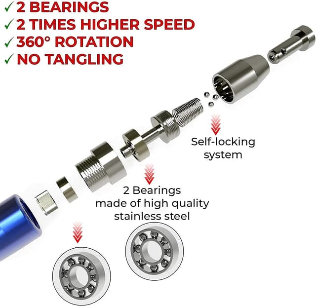 Detalle 2 de PrimaFIT Pro Speed weighted skipping rope (3m) with adjustable self-locking system