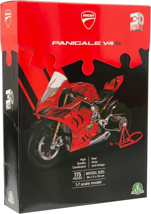 Detalle 2 de Ducati GP Sport Puzzle 3D Panigale V4