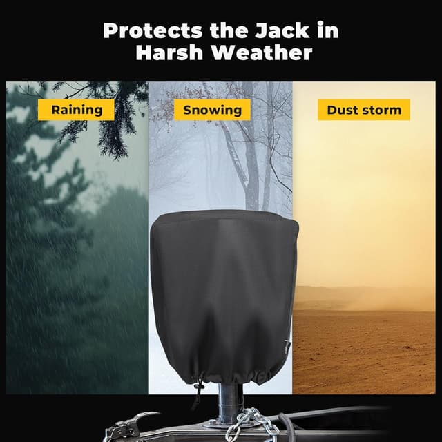 Thumbnail 1 de BougeRV Electric Tongue Jack Cover 14