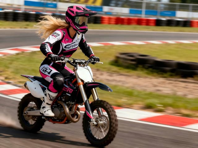 Thumbnail 2 de Motocross Helmet 01 Pink XL DOT Certified