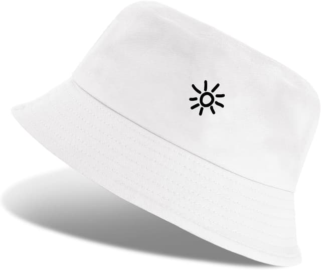 Detalle de Tuopuda Bob en coton anti-UV pliable unisexe (homme/femme) – chapeau de pêcheur de voyage