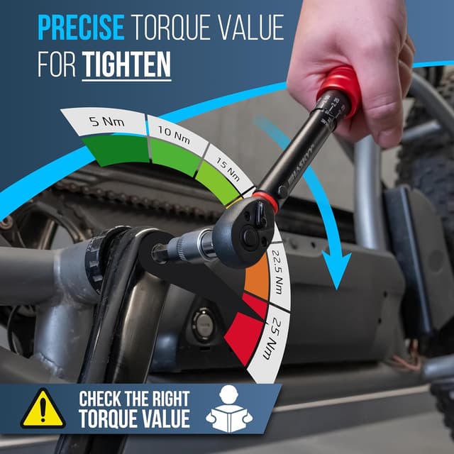 Thumbnail 4 de HASKYY Drehmomentschlüssel 5-25 Nm